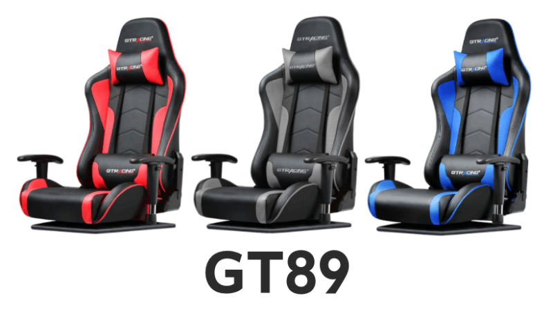GTRACINGゲーミング座椅子GT89の外観