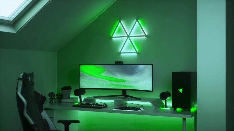 緑のゲーム部屋